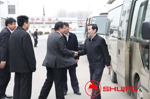 山東省副省長(zhǎng)張超超來(lái)水泊焊割考察